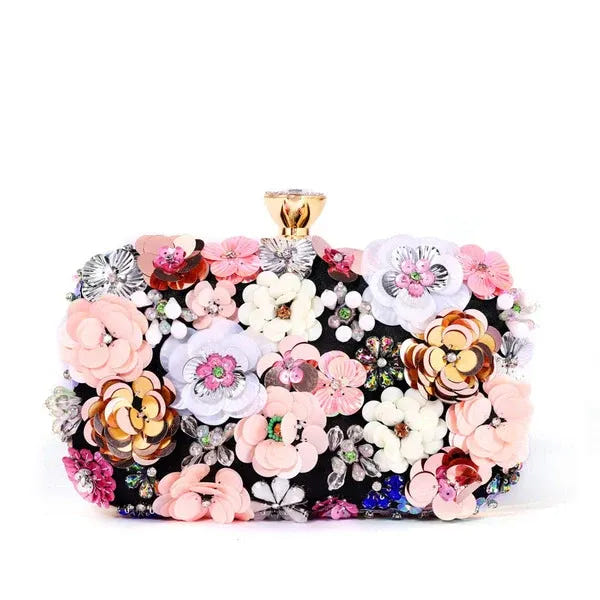 Colorful Delicate Girly Clutches Handbags  for Cocktail & Wedding