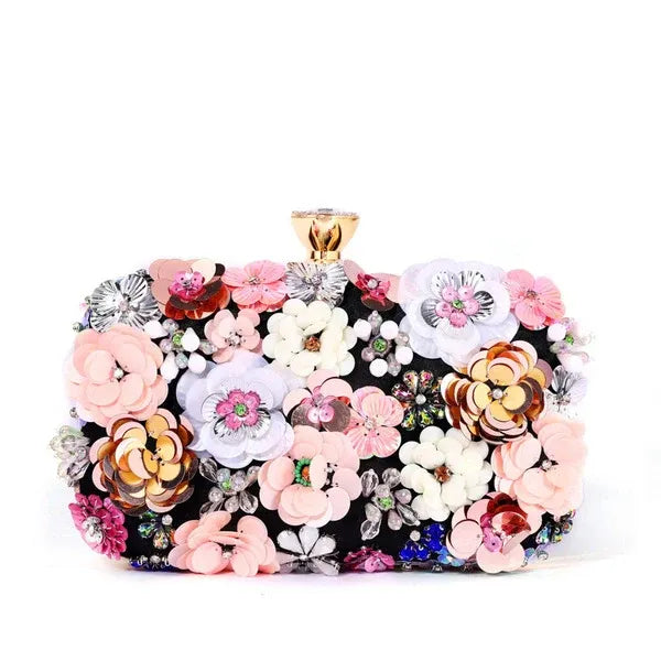 Colorful Delicate Girly Clutches Handbags  for Cocktail & Wedding