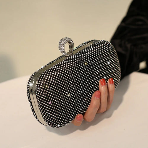 Women Clutch bag Crystal Evening Bags for Party Wedding