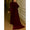Sheath/Column Evening Dress Elegant Dress Formal Mother Of The Bride Dress Floor Length Long Sleeve Stand Collar Velvet with Pleats
