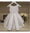 A-Line/Princess Flower Girl Dresses Satin Birthday Dresses Scoop Neck Sleeveless Floor-Length Party Dresses With Bow
